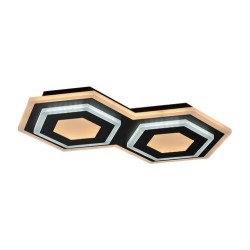Lubinis šviestuvas Bitsi LED 44W 3000-6000K Šilta balta + Šalta balta (Juoda)