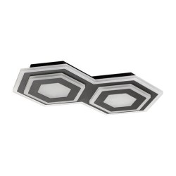 Lubinis šviestuvas Bitsi LED 44W 3000-6000K Šilta balta + Šalta balta (Juoda)