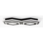 Lubinis šviestuvas Bitsi LED 44W 3000-6000K Šilta balta + Šalta balta (Juoda)