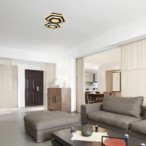 Lubinis šviestuvas Bitsi LED 44W 3000-6000K Šilta balta + Šalta balta (Juoda)