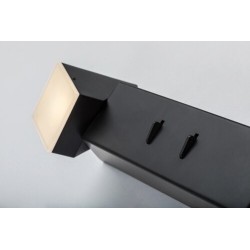 Sieninis šviestuvas Kessy LED 8W 3000K Šilta balta (Juoda)