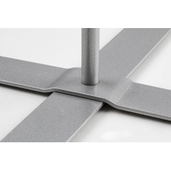 Toršeras Izander E27 1x MAX 40W (Sidabro)