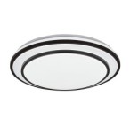 Lubinis šviestuvas Lupita LED 40W 3000-6500K CCT keičiama balta spalva (Juoda)