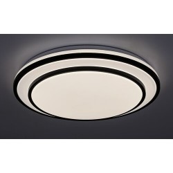 Lubinis šviestuvas Lupita LED 40W 3000-6500K CCT keičiama balta spalva (Juoda)