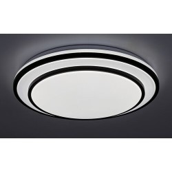 Lubinis šviestuvas Lupita LED 40W 3000-6500K CCT keičiama balta spalva (Juoda)