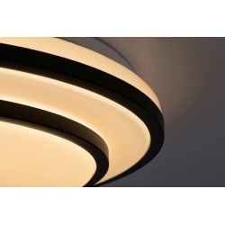 Lubinis šviestuvas Lupita LED 40W 3000-6500K CCT keičiama balta spalva (Juoda)
