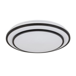 Lubinis šviestuvas Lupita LED 40W 3000-6500K CCT keičiama balta spalva (Juoda)