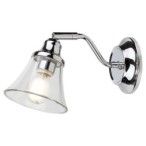 Sieninis šviestuvas Antoine E14 1x MAX 40W (Chromo)