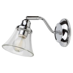 Sieninis šviestuvas Antoine E14 1x MAX 40W (Chromo)