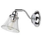 Sieninis šviestuvas Antoine E14 1x MAX 40W (Chromo)