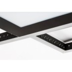 Lubinis šviestuvas Casimir LED 40W 4000K Neutrali balta (Matinė Juoda)