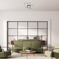Lubinis šviestuvas Casimir LED 40W 4000K Neutrali balta (Matinė Juoda)