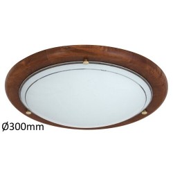 Lubinis šviestuvas Ufo E27 1x MAX 60W (Ąžuolo)