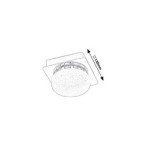 Lubinis šviestuvas Hilary LED 5W 4000K Neutrali balta (Chromo)