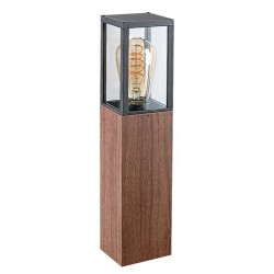Pastatomas lauko šviestuvas Wales E27 1x MAX 60W (Ąžuolo)