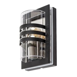 Sieninis lauko šviestuvas Orlova E27 1x MAX 40W (Juoda)