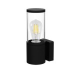 Sieninis lauko šviestuvas Wellington E27 1x MAX 60W (Matinė Juoda)