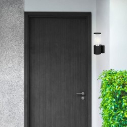 Sieninis lauko šviestuvas Wellington E27 1x MAX 60W (Matinė Juoda)
