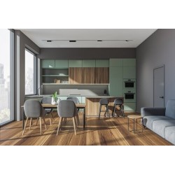 LiTrack magnetinės sistemos šviestuvas Line10W 3000K Šilta balta (Juoda)