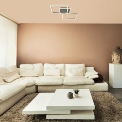 Lubinis šviestuvas Athelstan LED 40W 4000K Neutrali balta (Sidabro)