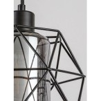 Pakabinamas šviestuvas Emrys E27 3x MAX 40W (Matinė Juoda)