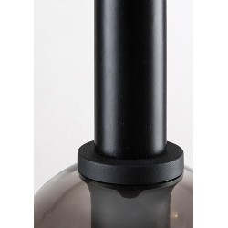 Pakabinamas šviestuvas Centio E27 4x MAX 40W (Juoda)