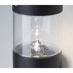 Saulės energija įkraunamas šviestuvas Kapuas LED 1.5W 4000K Neutrali balta (Juoda)