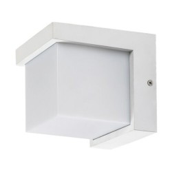 Sieninis lauko šviestuvas Andelle LED 10W 3000K Šilta balta (Balta)