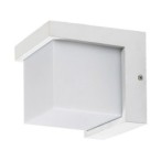 Sieninis lauko šviestuvas Andelle LED 10W 3000K Šilta balta (Balta)