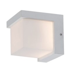 Sieninis lauko šviestuvas Andelle LED 10W 3000K Šilta balta (Balta)