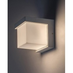 Sieninis lauko šviestuvas Andelle LED 10W 3000K Šilta balta (Balta)