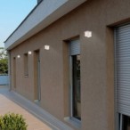 Sieninis lauko šviestuvas Andelle LED 10W 3000K Šilta balta (Balta)