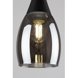 Pakabinamas šviestuvas Ilmari E27 4x MAX 15W (Juoda)