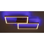 Lubinis šviestuvas Ludano LED 40W 2700-6500K CCT keičiama balta spalva (Matinė Juoda)
