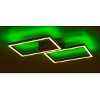 Lubinis šviestuvas Ludano LED 40W 2700-6500K CCT keičiama balta spalva (Matinė Juoda)