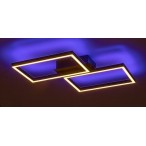 Lubinis šviestuvas Ludano LED 40W 2700-6500K CCT keičiama balta spalva (Matinė Juoda)