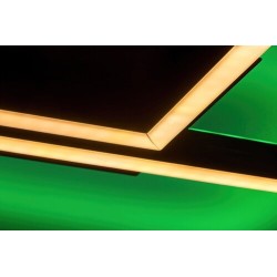 Lubinis šviestuvas Ludano LED 40W 2700-6500K CCT keičiama balta spalva (Matinė Juoda)