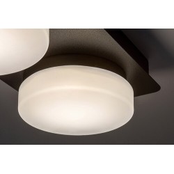 Lubinis šviestuvas Attichus LED 11W 4000K Neutrali balta (Matinė Juoda)