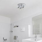 Lubinis šviestuvas Antoine E14 3x MAX 40W (Chromo)