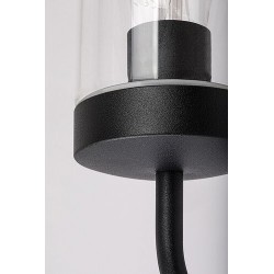 Sieninis šviestuvas Yago E27 1x MAX 60W (Matinė Juoda)
