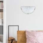 Sieninis šviestuvas Harmony Lux E27 1x MAX 60W (Chromo)
