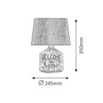 Stalinis šviestuvas Petra E14 1x MAX 40W (Smėlio)