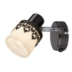 Sieninis šviestuvas Lacey E14 MAX 40W (Juoda)