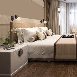 Sieninis šviestuvas Lacey E14 MAX 40W (Juoda)