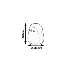Dekoratyvinis šviestuvas Baloo LED 0.4W 3000K Šilta balta (Balta)