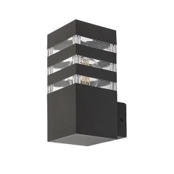 Sieninis lauko šviestuvas Ankara E27 1x MAX 12W (Antracito)