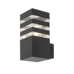 Sieninis lauko šviestuvas Ankara E27 1x MAX 12W (Antracito)