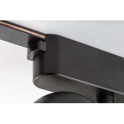 LiTrack magnetinės sistemos šviestuvas Spot09V 2700-5500K CCT keičiama balta spalva (Juoda)