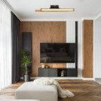 Lubinis šviestuvas Remiel LED 12W 3000K Šilta balta (Matinė Juoda)