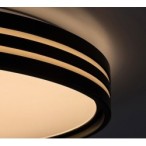 Lubinis šviestuvas Epora LED 25W 3000K Šilta balta (Matinė Juoda)
